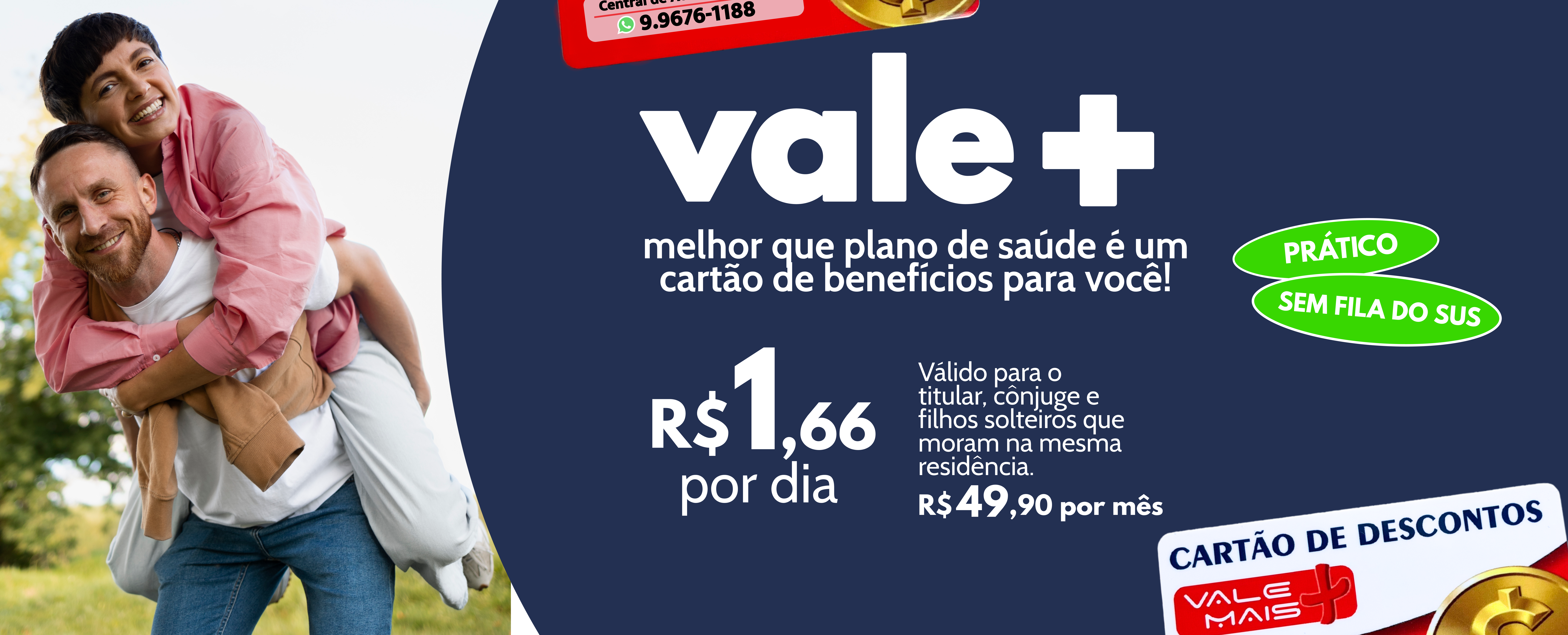 Principais benefícios e especialidades do cartão Vale Mais